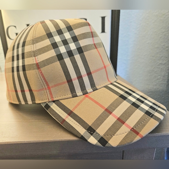 Burberry Other - Burberry Novacheck Hat - New w/ COA